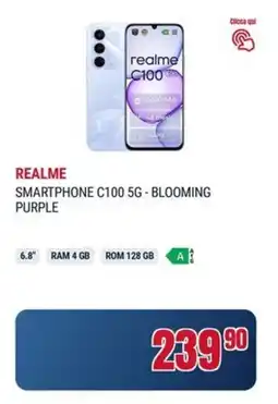 Trony Realme smartphone C100 5G-blooming purple offerta
