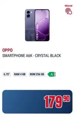 Trony Oppo smartphone A6K-crystal black offerta