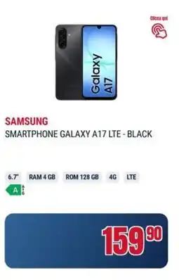 Trony Samsung smartphone galaxy A17 LTE - black offerta