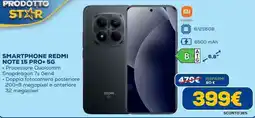 Euronics xiaomi SMARTPHONE REDMI NOTE 15 PRO+ 5G offerta