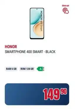 Trony Honor smartphone 400 smart - black offerta
