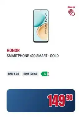 Trony Honor smartphone 400 smart - gold offerta