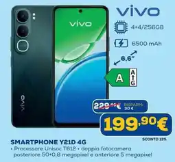 Euronics vivo SMARTPHONE Y21D 4G offerta