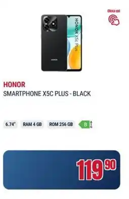 Trony Honor smartphone X5C plus - black offerta