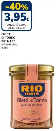 Basko Filetti di tonno RIO MARE offerta