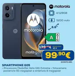 Euronics motorola SMARTPHONE G05 offerta
