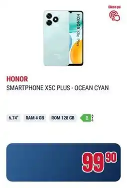 Trony Honor smartphone X5C plus - ocean cyan offerta