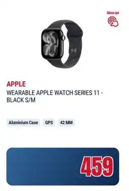 Trony Apple wearable apple watch series 11 - black s/m offerta