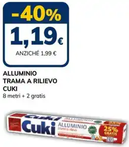 Basko Alluminio trama a rilievo CUKI offerta