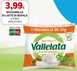Basko Mozzarella di latte di bufala Vallelata offerta