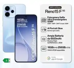 Trony oppo Reno15 F 5G offerta