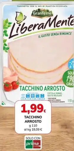 Basko Tacchino arrosto GranTerre offerta