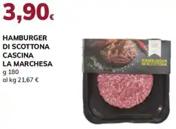 Basko Hamburger di scottona cascina la marchesa offerta