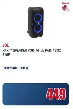 Trony Jbl party speaker portatile partybox 310P offerta