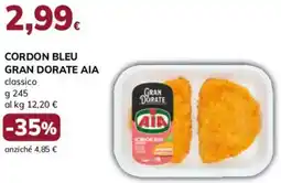 Basko Cordon bleu gran dorate AIA offerta