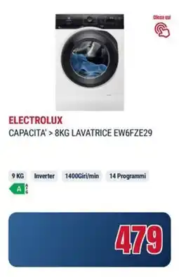 Trony ELECTROLUX LAVATRICE EW6FZE29 offerta