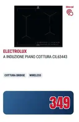 Trony Electrolux a induzione piano cottura CIL63443 offerta