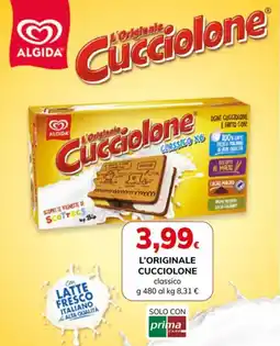 Basko L'originale cucciolone ALGIDA offerta