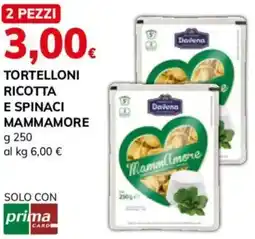 Basko Tortelloni ricotta e spinaci MAMMAMORE offerta