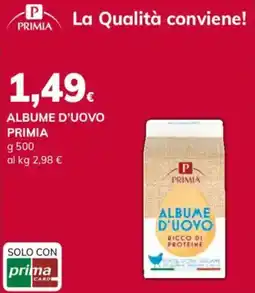 Basko Albume d'uovo PRIMIA offerta
