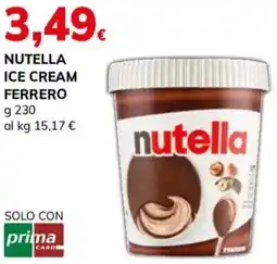 Basko Nutella ice cream ferrero offerta