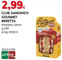 Basko Club sandwich gourmet BERETTA offerta