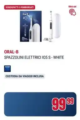 Trony Oral-b spazzolini elettrici IO5 S - white offerta
