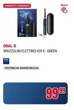 Trony Oral-b spazzolini elettrici IO5 S - green offerta