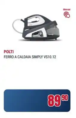Trony Polti ferro a caldaia simply VS10.12 offerta