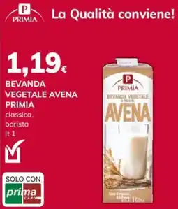 Basko Bevanda vegetale avena PRIMIA offerta