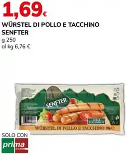 Basko Würstel di pollo e tacchino SENFTER offerta