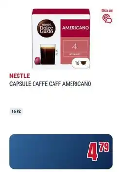 Trony Nestle capsule caffe americano offerta