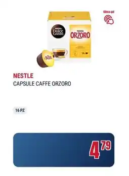 Trony Nestle capsule caffe orzoro offerta