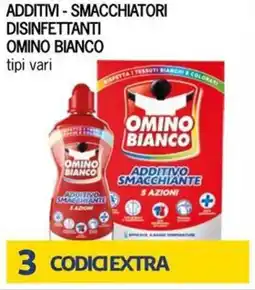 Bennet Additivi smacchiatori disinfettanti OMINO BIANCO offerta
