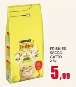 Happy Casa Purina friskies secco gatto offerta