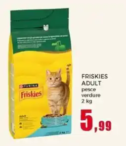 Happy Casa Purina friskies adult pesce verdure offerta