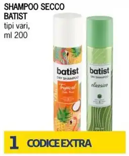 Bennet Shampoo secco BATIST offerta