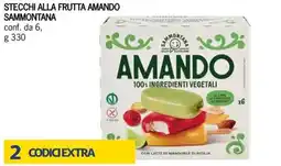 Bennet Stecchi alla frutta amando SAMMONTANA offerta