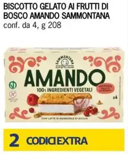 Bennet Biscotto gelato ai frutti di bosco amando SAMMONTANA offerta