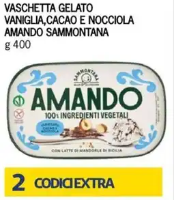 Bennet Vaschetta gelato vaniglia, cacao e nocciola amando SAMMONTANA offerta