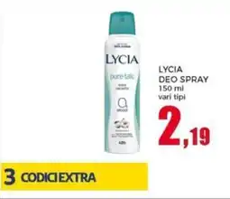 Happy Casa Lycia deo spray offerta