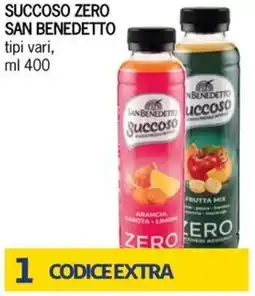 Bennet Succoso zero SAN BENEDETTO offerta