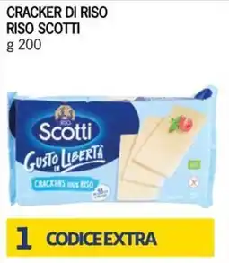 Bennet Cracker di riso RISO SCOTTI offerta