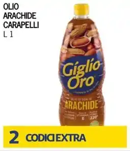 Bennet Giglio oro olio arachide carapelli offerta