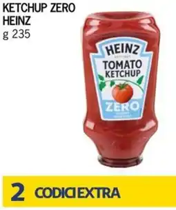 Bennet Ketchup zero HEINZ offerta