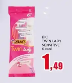 Happy Casa Bic twin lady sensitive offerta