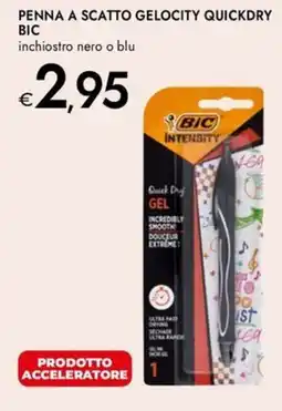 Bennet Penna a scatto gelocity quickdry BIC offerta