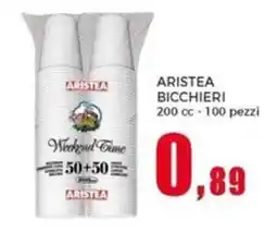 Happy Casa Aristea bicchieri 200 cc offerta