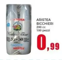 Happy Casa Aristea bicchieri 200 cc offerta