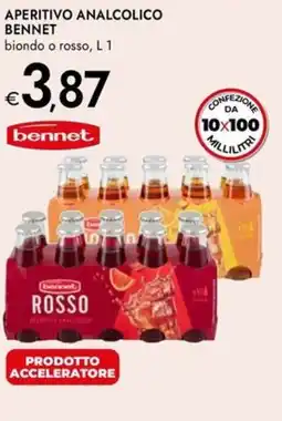 Bennet Aperitivo analcolico bennet biondo o rosso offerta